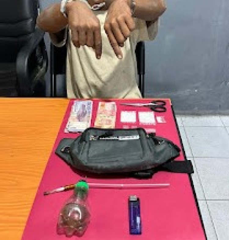 Bongkar Peredaran Narkoba Di Tanjung Medang, Polsek Rupat Utara Sita 11,22 Gram Sabu