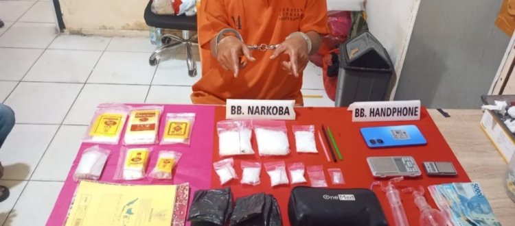 Bongkar Jaringan Narkoba Lintas Daerah, Polres Kampar Sita 276,1 Gram Sabu