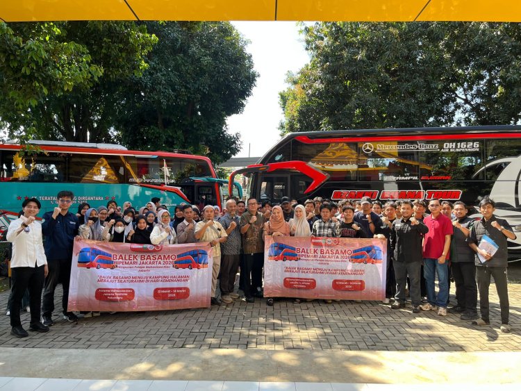 Balek Basamo Dari Pulau Jawa, Pemprov Riau Berangkatkan 180 Mahasiswa Mudik Gratis