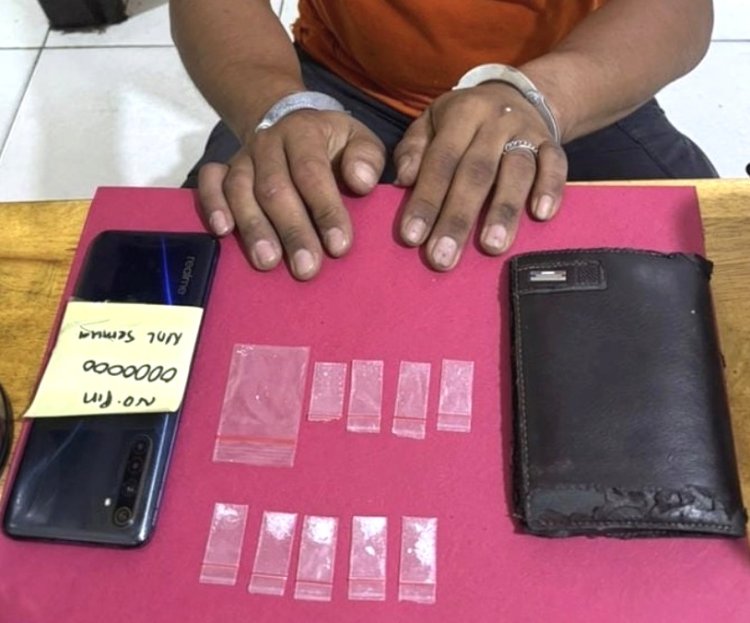 Bongkar Peredaran Narkoba Di Hotel Perawang, Polres Siak Sita 0,66 Gram Sabu