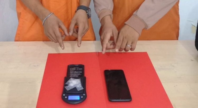 Bongkar Peredaran Narkoba Di Rumbio, Polres Kampar Sita 2,03 Gram Sabu