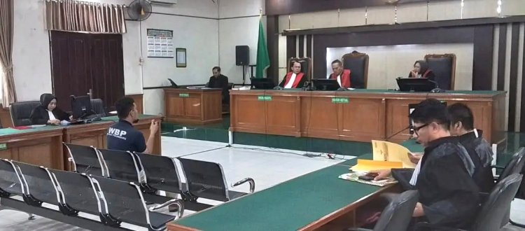 Didakwa Halangi Penyidikan Korupsi DPRD Pekanbaru, Jhonny Andrean Hadapi Sidang Perdana