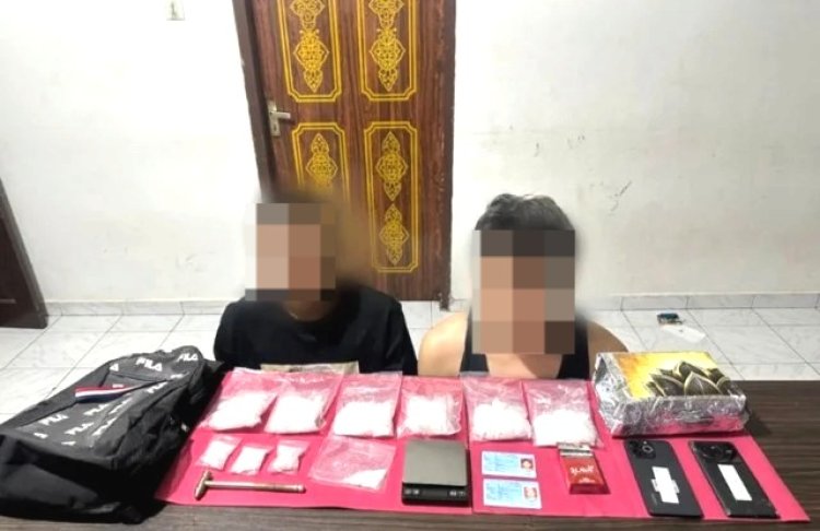 Bongkar Peredaran Narkoba Di Pekanbaru, Polda Riau Sita 673,4 Gram Sabu