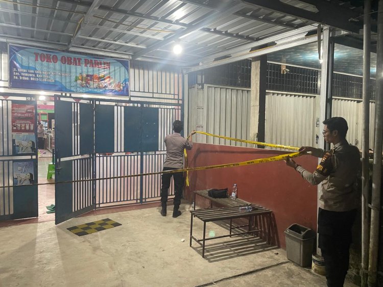 Sadis! Pemilik Toko Ponsel Di Siak Jadi Korban Pembacokan, Uang Rp200 Juta Raib