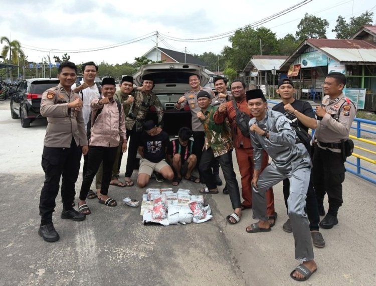 Bongkar Peredaran Narkoba Di Pelabuhan Roro, Polres Bengkalis Sita 13 Kg Sabu Dan 373 Vape Getar