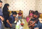 Razia THM Di Tualang, Polres Siak Amankan 10 Pengunjung Positif Narkoba Dan 5 Anak Dibawah Umur
