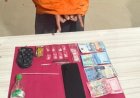 Bongkar Peredaran Narkoba Di Tarai Bangun, Polsek Tambang Sita 8 Paket Sabu Siap Edar