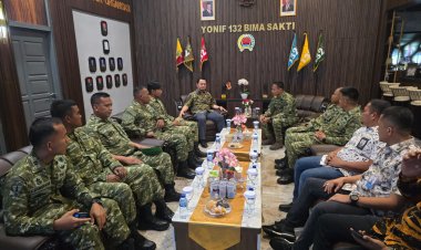 Dorong Penguatan SDM Dan Ketahanan Pangan, DPR RI Kunjungi Yonif 132/Bima Sakti