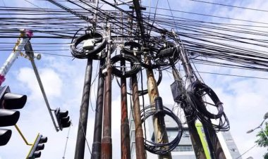 Akhiri Persoalan Kabel Optik Semrawut, Pemko Pekanbaru Mulai Tertibkan Tiang FO Pada Mei 2026