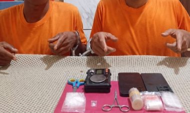 Bongkar Peredaran Narkoba di Talang Muandau, Polsek Pinggir Sita 13,07 Gram Sabu