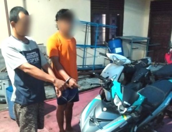 Driver Ojol Diserang Brutal Di Tualang, Dua Pelaku Berhasil Dibekuk Polres Siak