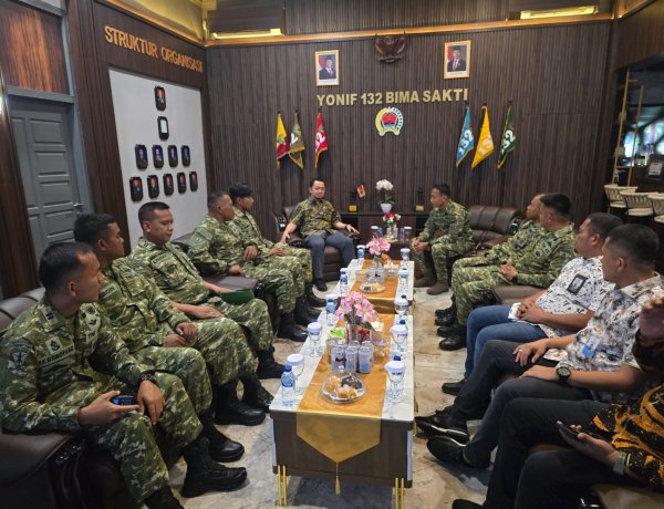 Dorong Penguatan SDM Dan Ketahanan Pangan, DPR RI Kunjungi Yonif 132/Bima Sakti