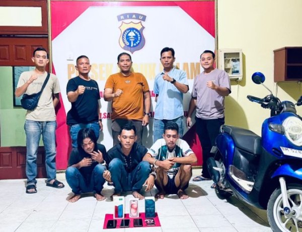 Sempat Buron 8 Bulan, Polsek Lubuk Dalam Berhasil Tangkap Pelaku Curat Rp40 Juta Di Toko Andin