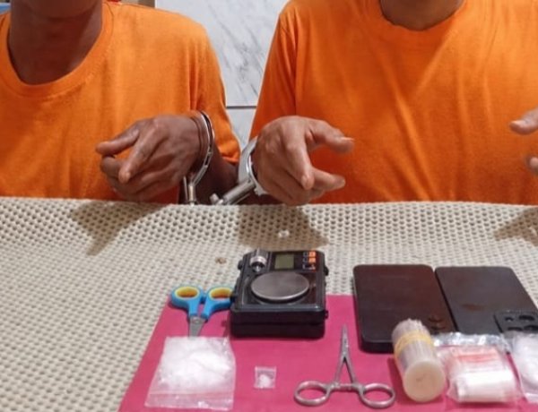 Bongkar Peredaran Narkoba di Talang Muandau, Polsek Pinggir Sita 13,07 Gram Sabu