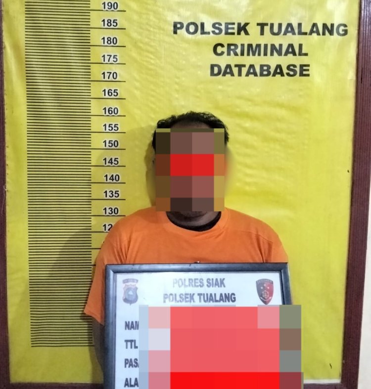 Tipu Korban Lewat Bantuan Transfer BRILink, Polsek Tualang Amankan Pelaku