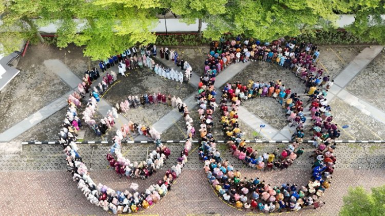 Sarat Makna Dan Kisah Pengabdian, BRK Syariah Gelar Upacara Perayaan 60 Tahun