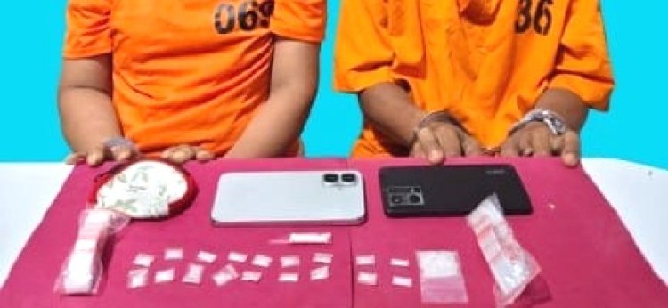 Bongkar Peredaran Narkoba Di Pangkalan Kuras, Polres Pelalawan Sita 19 Paket Sabu