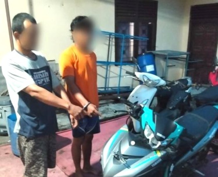 Driver Ojol Diserang Brutal Di Tualang, Dua Pelaku Berhasil Dibekuk Polres Siak