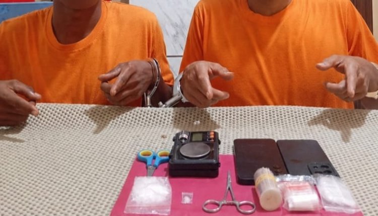 Bongkar Peredaran Narkoba di Talang Muandau, Polsek Pinggir Sita 13,07 Gram Sabu