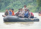 Debit Sungai Kuantan Dekati Zona Merah, Camat Dan Kades Siaga Hadapi Ancaman Banjir