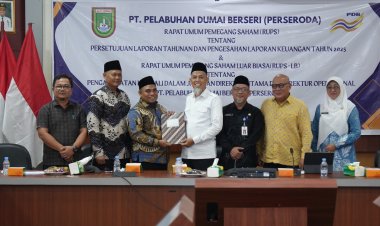 Dividen Kembali Mengalir Ke Kas Daerah, Wako Paisal Apresiasi Kinerja PT Pelabuhan Dumai Berseri