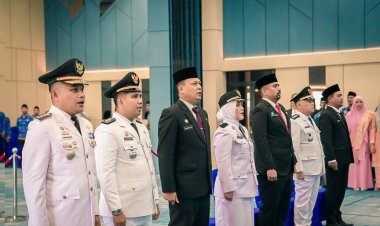 Tekankan Penguatan Pelayanan Publik, Pemko Pekanbaru Lantik Pejabat OPD Dan 4 Camat