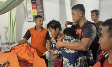 Lakukan Pencarian Selama Dua Hari, Tim SAR Temukan Pelajar Tenggelam Di Sungai Kampar Meninggal Dunia