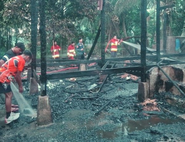 Si Jago Merah Hanguskan Rumah Lansia Di Pulau Ingu, Kerugian Ditaksir Mencapai Rp150 Juta