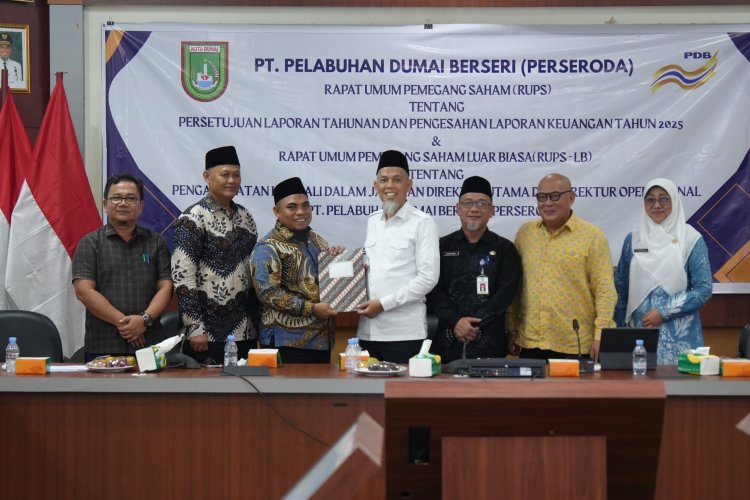 Dividen Kembali Mengalir Ke Kas Daerah, Wako Paisal Apresiasi Kinerja PT Pelabuhan Dumai Berseri