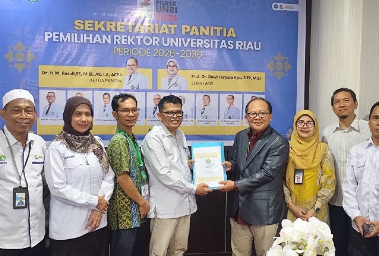 Menuju Kursi Rektor Unri Periode 2026-2030, Lima Calon Kandidat Siap Bergerilya Cari Dukungan Senator
