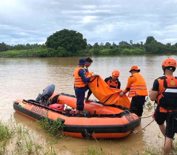 Warga Pangean Hilang Di Sungai Kuantan, Jasad Korban Ditemukan 1,5 Kilometer Dari Lokasi Awal