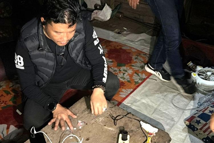 Gerebek Warung Tenda Biru Di Jalan SM Amin, Polresta Pekanbaru Temukan Sabu Dan Ekstasi