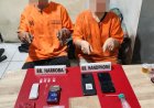 Bongkar Peredaran Narkoba Di Tambang, Polres Kampar Amankan Sepasang Kekasih