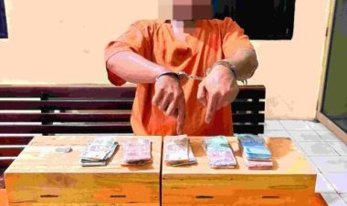 Kepergok Curi Kotak Infak Masjid Al Faruq, Pria Asal Tarai Bangun Diamankan Polsek Tapung