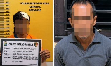 Usut Penyerangan Berdarah Di PT SBP, Polres Inhu Amankan Dua Tersangka