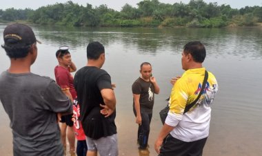 Niat Selamatkan Teman Dari Tenggelam, Pria Asal Bandung Hilang Terseret Arus Sungai Kampar