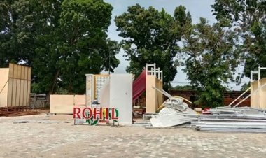 Jelang Pembukaan MTQ XLIV Di Kuansing, Kabupaten/Kota Se-Riau Mulai Kebut Pembangunan Stand Bazar