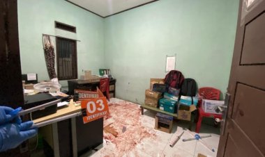 Pelaku Curas Bobol Kantor PT MPT Di Pelalawan, Kasir Ditemukan Terluka Dan Uang Puluhan Juta Raib