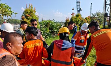 Terjatuh Saat Bekerja Di TPK Perawang, Tim SAR Temukan Korban Meninggal Dunia