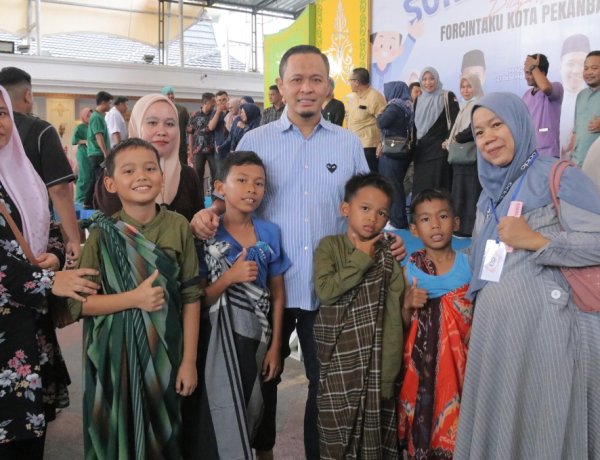 Semarak HUT Kota Pekanbaru ke-242, Pemko Hadirkan Khitanan Massal Gratis Bagi 1.100 Peserta
