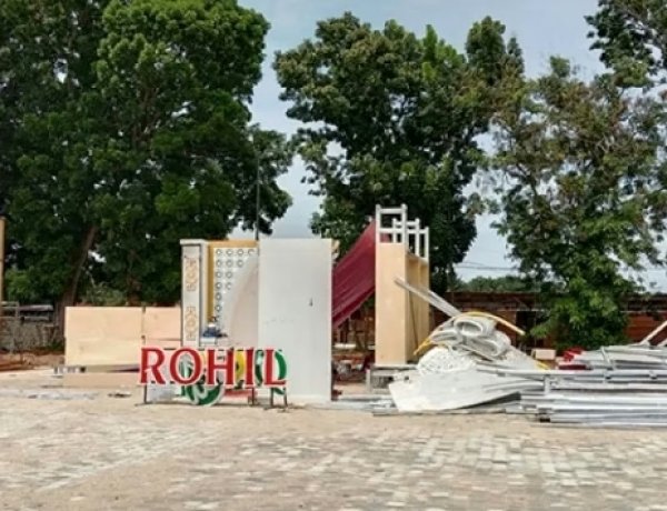 Jelang Pembukaan MTQ XLIV Di Kuansing, Kabupaten/Kota Se-Riau Mulai Kebut Pembangunan Stand Bazar