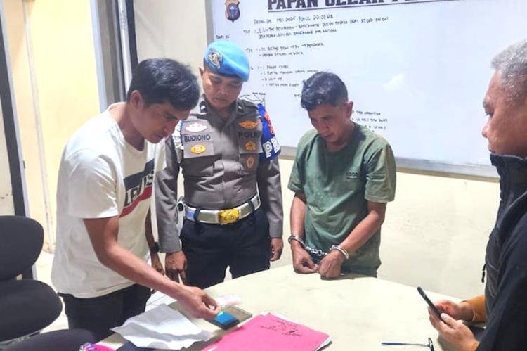 Sembunyikan 51 Paket Sabu Dalam Selangkangan, Pria Di Sungai Liti Diringkus Polsek Kampar Kiri