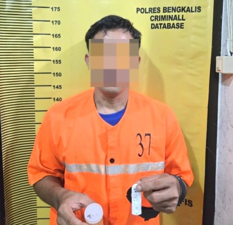 Tersandung Kasus Narkoba, Security Dinas Perpustakaan Bengkalis Berakhir Di Sel Tahanan