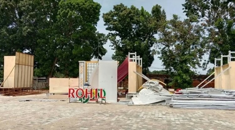 Jelang Pembukaan MTQ XLIV Di Kuansing, Kabupaten/Kota Se-Riau Mulai Kebut Pembangunan Stand Bazar