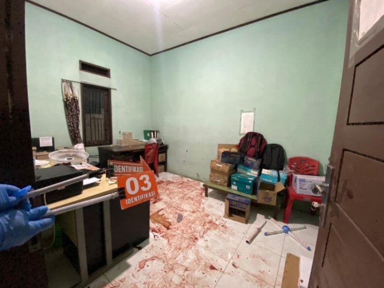 Pelaku Curas Bobol Kantor PT MPT Di Pelalawan, Kasir Ditemukan Terluka Dan Uang Puluhan Juta Raib