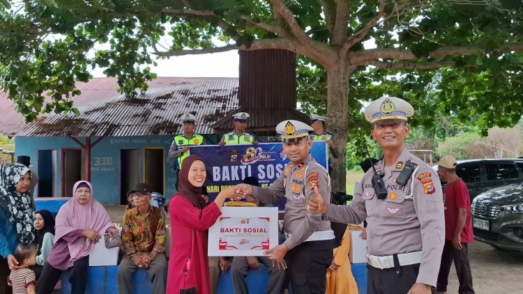 Sambut Hari Bhayangkara ke-80, Polda Riau Salurkan 1.198 Paket Bansos Dan Gaungkan Program Bedah Rumah