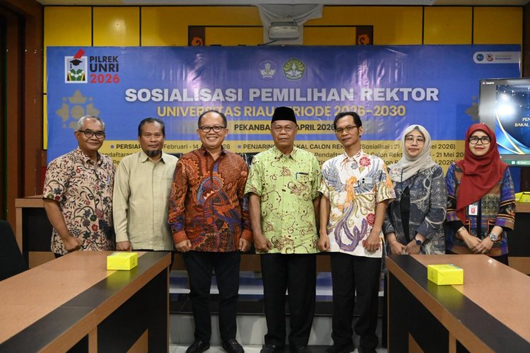 Lolos Seleksi Administrasi Dan Penetapan Senat, 8 Bakal Calon Siap Berebut Kursi Rektor UNRI 2026-2030