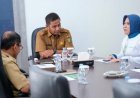 Fokus Perluas Perlindungan Pekerja, Bupati Kampar Terima Audiensi BPJS Ketenagakerjaan