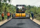 Genjot Mobilitas Warga, Pemko Pekanbaru Tuntaskan Pengaspalan 23 Kilometer Di 19 Ruas Jalan