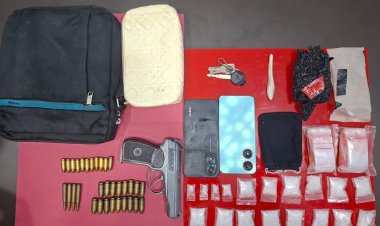 Bongkar Dugaan Peredaran Narkoba Di Tambusai Utara, Polres Rohul Sita, Airsoft Gun Dan 33 Butir Amunisi